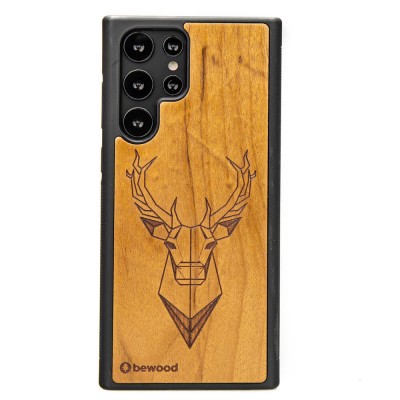 Picture for: Samsung Galaxy S22 Ultra Deer Imbuia Wood Case