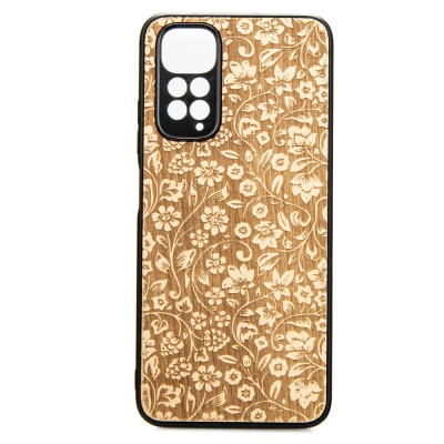 Obrazek dla: Drewniane Etui Xiaomi Redmi Note 11 / 11S KWIATY POLNE ANIEGRE