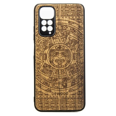 Picture for: Xiaomi Redmi Note 11 / 11S Aztec Calendar Frake Wood Case
