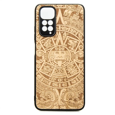 Picture for: Xiaomi Redmi Note 11 / 11S Aztec Calendar Anigre Wood Case