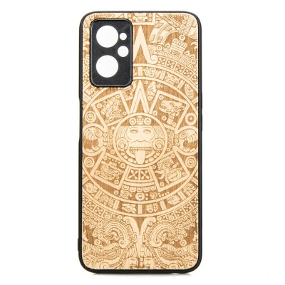 Picture for: Realme 9i Aztec Calendar Anigre Wood Case