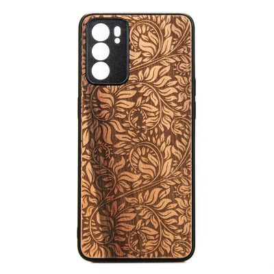Picture for: Oppo Reno 6 5G Leafs Apple Tree Wood Case