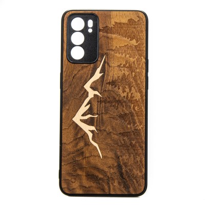 Picture for: Oppo Reno 6 5G Mountains Imbuia Wood Case