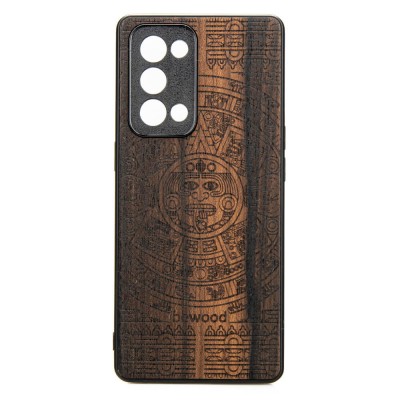 Picture for: Oppo Reno 6 Pro Aztec Calendar Ziricote Wood Case