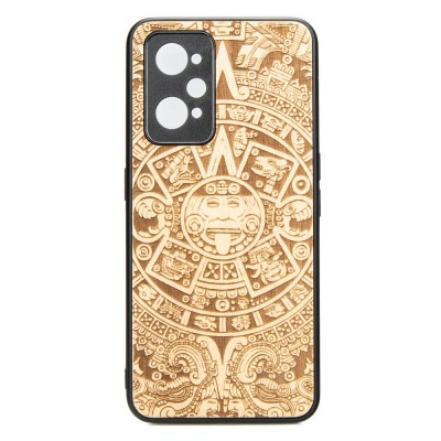 Picture for: Realme GT 2 / GT Neo 2 Aztec Calendar Anigre Wood Case