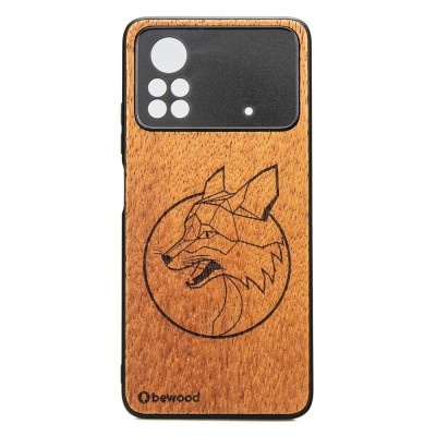 Obrazek dla: Drewniane Etui Xiaomi POCO X4 Pro 5G LIS MERBAU
