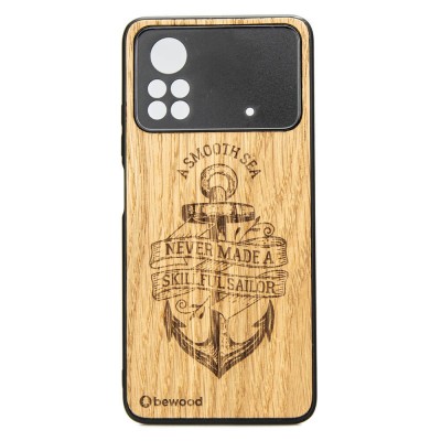 Obrazek dla: Drewniane Etui Xiaomi POCO X4 Pro 5G KOTWICA DĄB
