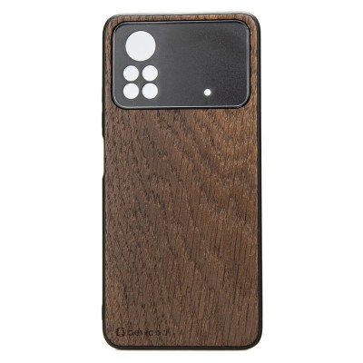Obrazek dla: Drewniane Etui Xiaomi POCO X4 Pro 5G DĄB WĘDZONY