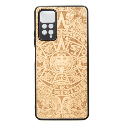 Picture for: Xiaomi Redmi Note 11 Pro Aztec Calendar Anigre Bewood Wood Case