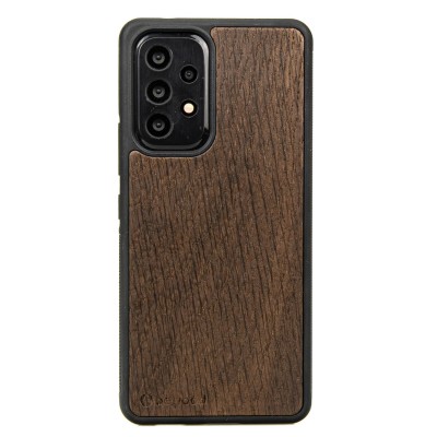 Obrazek dla: Drewniane Etui na Samsung Galaxy A13 4G DĄB WĘDZONY