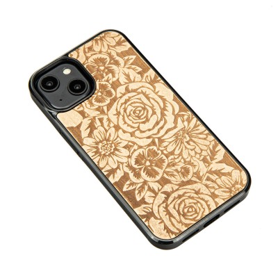 Obrazek 2 dla: Drewniane Etui Bewood na iPhone 14 RÓŻE ANIEGRE