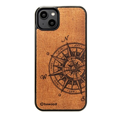Obrazek dla: Drewniane Etui Bewood na iPhone 14 Plus TRAVELER MERBAU