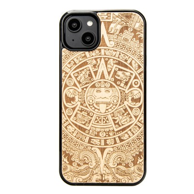 Picture for: Apple iPhone 14 Plus Aztec Calendar Anigre Bewood Wood Case
