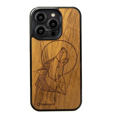 Obrazek dla: Drewniane Etui Bewood na iPhone 14 Pro WILK IMBUIA