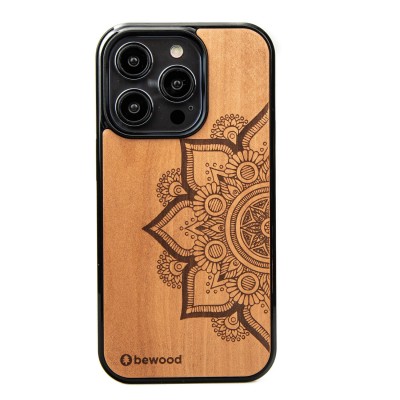 Picture for: Apple iPhone 14 Pro Mandala Apple Tree Bewood Wood Case