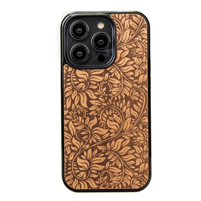 Obrazek dla: Drewniane Etui Bewood na iPhone 14 Pro LIŚCIE JABŁOŃ