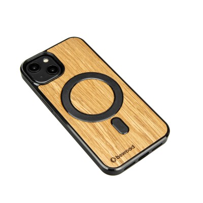 Obrazek 2 dla: Drewniane Etui Bewood na iPhone 14 Dąb MagSafe