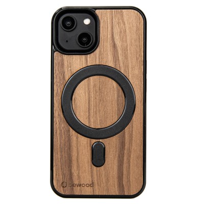 Obrazek dla: Drewniane Etui Bewood na iPhone 14 Orzech Amerykański MagSafe