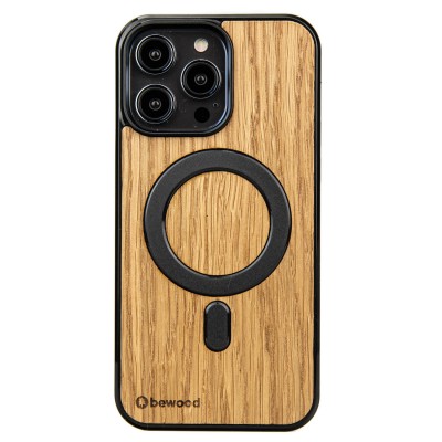 Obrazek dla: Drewniane Etui Bewood na iPhone 14 Pro Max Dąb MagSafe
