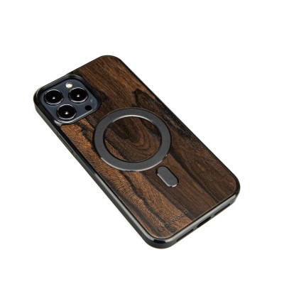 Obrazek 2 dla: Drewniane Etui Bewood na iPhone 13 Pro Max Ziricote MagSafe