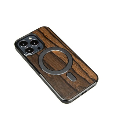 Obrazek 2 dla: Drewniane Etui Bewood na iPhone 13 Pro  Ziricote MagSafe