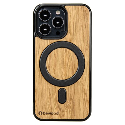 Obrazek dla: Drewniane Etui Bewood na iPhone 13 Pro  Dąb MagSafe