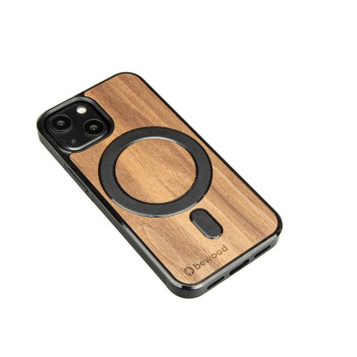 Picture 2 for: Apple Bewood iPhone 13 Mini American Walnut Bewood Wood Case Magsafe