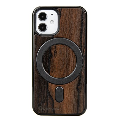 Obrazek dla: Drewniane Etui Bewood na iPhone 12 Mini Ziricote MagSafe
