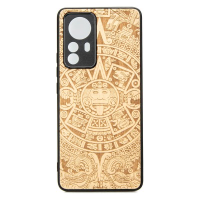 Picture for: Xiaomi 12T Aztec Calendar Anigre Bewood Wood Case