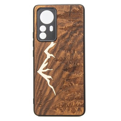 Obrazek dla: Drewniane Etui Bewood Xiaomi 12T Pro GÓRY IMBUIA