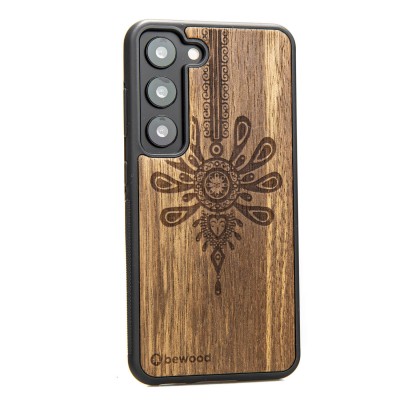 Obrazek 2 dla: Drewniane Etui Bewood na Samsung Galaxy S23 PARZENICA LIMBA