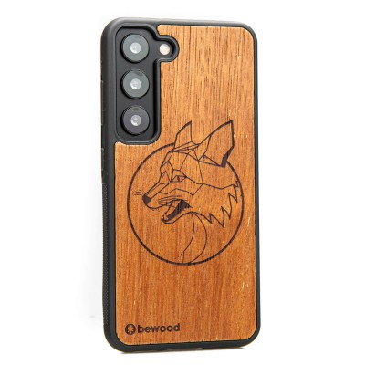 Obrazek 2 dla: Drewniane Etui Bewood na Samsung Galaxy S23 LIS MERBAU