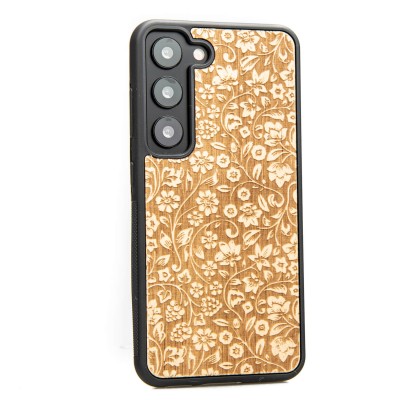 Obrazek 2 dla: Drewniane Etui Bewood na Samsung Galaxy S23 KWIATY POLNE ANIEGRE