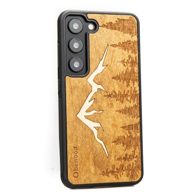 Picture 2 for: Samsung Galaxy S23 Mountains Imbuia Bewood Wood Case
