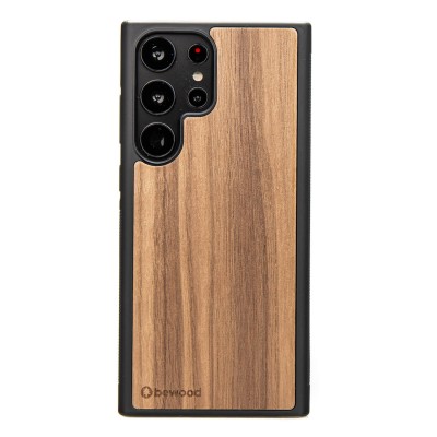 Obrazek dla: Drewniane Etui Bewood na Samsung Galaxy S23 Ultra ORZECH AMERYKAŃSKI