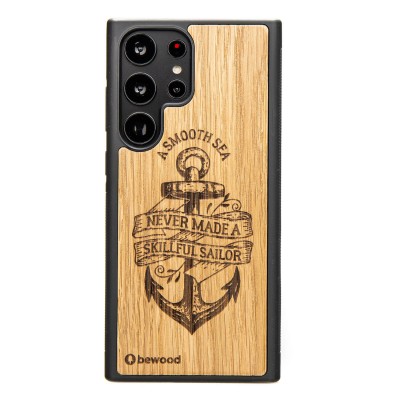 Obrazek dla: Drewniane Etui Bewood na Samsung Galaxy S23 Ultra KOTWICA DĄB
