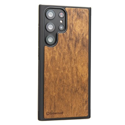 Obrazek 2 dla: Drewniane Etui Bewood na Samsung Galaxy S23 Ultra IMBUIA