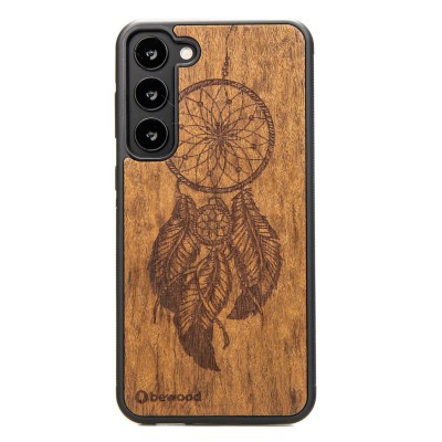 Obrazek dla: Drewniane Etui Bewood na Samsung Galaxy S23 Plus ŁAPACZ SNÓW IMBUIA