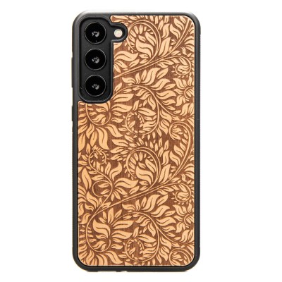 Obrazek dla: Drewniane Etui Bewood na Samsung Galaxy S23 Plus LIŚCIE JABŁOŃ