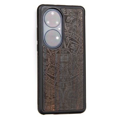 Picture 2 for: Huawei P50 Pro Aztec Calendar Ziricote Bewood Wood Case