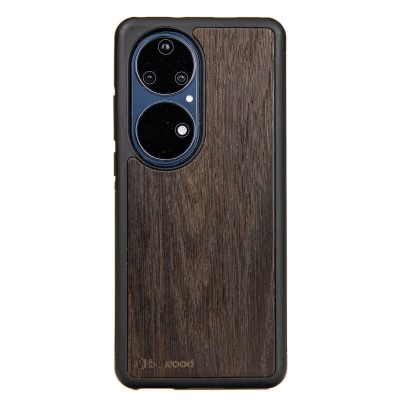 Obrazek dla: Drewniane Etui Bewood Huawei P50 Pro DĄB WĘDZONY