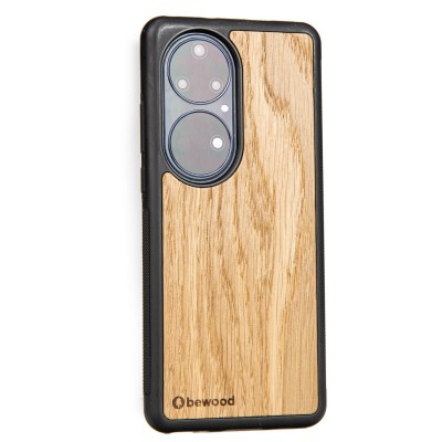 Obrazek 2 dla: Drewniane Etui Bewood Huawei P50 Pro DĄB