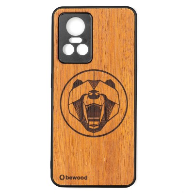 Picture for: Realme GT Neo 3 Bear Merbau Bewood Wood Case