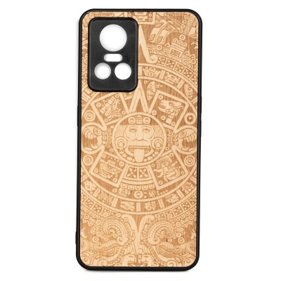 Picture for: Realme GT Neo 3 Aztec Calendar Anigre Bewood Wood Case