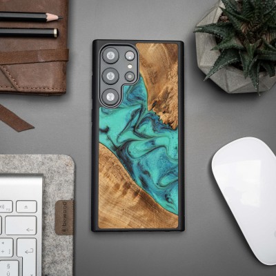 Obrazek 2 dla: Etui Bewood Unique na Samsung Galaxy S23 Ultra  Turquoise