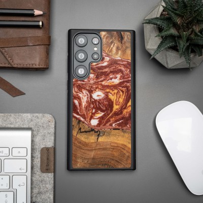Picture 2 for: Bewood Resin Case  Samsung Galaxy S23 Ultra  Planets  Mars