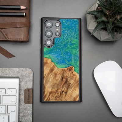 Obrazek 2 dla: Etui Bewood Unique na Samsung Galaxy S23 Ultra  Neons  Tokyo