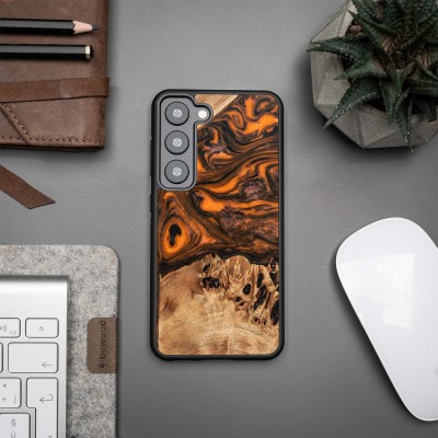 Obrazek 2 dla: Etui Bewood Unique na Samsung Galaxy S23  Orange