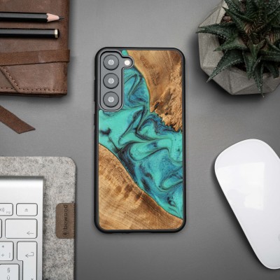 Obrazek 2 dla: Etui Bewood Unique na Samsung Galaxy S23 Plus  Turquoise