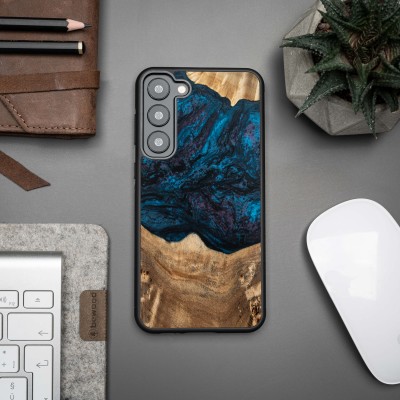 Picture 2 for: Bewood Resin Case  Samsung Galaxy S23 Plus  Planets  Neptune
